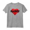 Cuore Harry - Amo Harry Maglietta per Fan di Harry Styles - Ideale per Compleanno o Natale