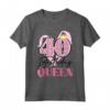 Compleanno 40 anni Alt Jahrgang - 40 Birthday Queen Corona Maglietta - Regalo Compleanno Moglie o Mamma