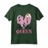 Compleanno 40 anni Alt Jahrgang - 40 Birthday Queen Corona Maglietta - Regalo Compleanno Moglie o Mamma