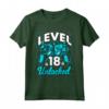 Compleanno 18 Anni - Maglietta Videogiochi Anno 2003 - Level 18 Unlocked - Regalo Compleanno Gamer