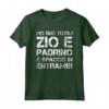Magliette Uomo Manica Corta Divertenti Regalo Zio Padrino Maglietta Frase Tee Shirt - Ideale per Compleanno - Marca HapTiger