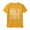 Magliette Uomo Manica Corta Divertenti Regalo Zio Padrino Maglietta Frase Tee Shirt - Ideale per Compleanno - Marca HapTiger