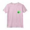 Alien Pocket UFO T-shirt - Abbigliamento per Oggetti Non Identificati Grigi - Regalo Unico per Compleanni, Natale e Halloween