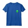 Alien Pocket UFO T-shirt - Abbigliamento per Oggetti Non Identificati Grigi - Regalo Unico per Compleanni, Natale e Halloween