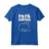 Papà Orso - Maglietta Coordinata per Padre Uomo - Regalo Natale Originale per la Famiglia - Ideale per Compleanno o San Valentino