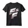 Fast & Furious Red Outline Sl Logo Maglietta - Officially Licensed Apparel - Ride or Die Fans Essential