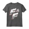Fast & Furious Red Outline Sl Logo Maglietta - Officially Licensed Apparel - Ride or Die Fans Essential