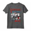 HapTiger & Mugman Dynamic Duo Maglietta - Officially Licensed Gaming Apparel - Collectible Merchandise 17CPHD00069A-001
