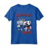 HapTiger & Mugman Dynamic Duo Maglietta - Officially Licensed Gaming Apparel - Collectible Merchandise 17CPHD00069A-001