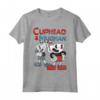 HapTiger & Mugman Dynamic Duo Maglietta - Officially Licensed Gaming Apparel - Collectible Merchandise 17CPHD00069A-001