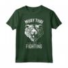 Muay Thai Tiger - Thai Boxing e Kickboxing Maglietta - Regalo Unico per Appassionati di Muay Thai e Sport da Combattimento