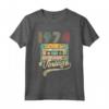 Vintage 1974 - 46 anni Reto - Maglietta Compleanno Retro Anni '70 e '80 - Regalo Ideale per Natale