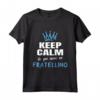 Bambino Keep Calm Fratellino - Annuncio Gravidanza Fratello Maggiore Maglietta - Regalo Divertente per i Genitori del 2021