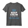 Bambino Keep Calm Fratellino - Annuncio Gravidanza Fratello Maggiore Maglietta - Regalo Divertente per i Genitori del 2021