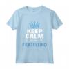 Bambino Keep Calm Fratellino - Annuncio Gravidanza Fratello Maggiore Maglietta - Regalo Divertente per i Genitori del 2021