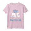 Bambino Keep Calm Fratellino - Annuncio Gravidanza Fratello Maggiore Maglietta - Regalo Divertente per i Genitori del 2021