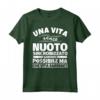 NUOTO SINCRONIZZATO - Regalo Divertente - Una Vita Senza Maglietta - Ideale per Atleti