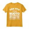 NUOTO SINCRONIZZATO - Regalo Divertente - Una Vita Senza Maglietta - Ideale per Atleti