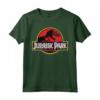 Jurassic Park Distressed Original Park Logo Maglietta - Officially Licensed Apparel for Fans - Buy Online Now