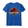 Jurassic Park Distressed Original Park Logo Maglietta - Officially Licensed Apparel for Fans - Buy Online Now