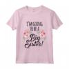 Bambino I'm Going To Be A Big Sis - Floral Promosso a Big Sister Maglietta - Annuncio Gravidanza e Regalo per Futura Sorella Maggiore