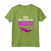 Divertente Maglia Nuotatore Bambina - Oggi non Posso Ho Nuoto - Regalo per Amanti del Nuoto - Ideale per Natale e Compleanno