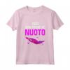 Divertente Maglia Nuotatore Bambina - Oggi non Posso Ho Nuoto - Regalo per Amanti del Nuoto - Ideale per Natale e Compleanno