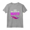 Divertente Maglia Nuotatore Bambina - Oggi non Posso Ho Nuoto - Regalo per Amanti del Nuoto - Ideale per Natale e Compleanno