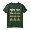Gatto Fa Yoga Divertente - Namaste Mandala Meditazione Maglietta - Regalo Ideale per Figli o Insegnanti di Yoga