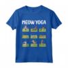 Gatto Fa Yoga Divertente - Namaste Mandala Meditazione Maglietta - Regalo Ideale per Figli o Insegnanti di Yoga