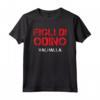 Magliette Uomo Manica Corta Odino Divertenti Valhalla - Tee Shirt Figli di Odino Valhalla - Ideale Regalo Compleanno