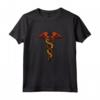 Caduceus Hermes - Maglietta Figlio di Zeus in Lingua Inglese - Ideale Regalo per Appassionati di Mitologia Greca e Storia Antica di Sparta