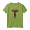 Caduceus Hermes - Maglietta Figlio di Zeus in Lingua Inglese - Ideale Regalo per Appassionati di Mitologia Greca e Storia Antica di Sparta