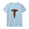 Caduceus Hermes - Maglietta Figlio di Zeus in Lingua Inglese - Ideale Regalo per Appassionati di Mitologia Greca e Storia Antica di Sparta