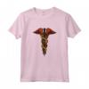 Caduceus Hermes - Maglietta Figlio di Zeus in Lingua Inglese - Ideale Regalo per Appassionati di Mitologia Greca e Storia Antica di Sparta