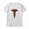 Caduceus Hermes - Maglietta Figlio di Zeus in Lingua Inglese - Ideale Regalo per Appassionati di Mitologia Greca e Storia Antica di Sparta