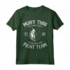 Muay Thai Lupo - T-shirt Thai Boxe e Kickboxing per Uomo Donna Bambino - Ideale per Allenamento o Regalo