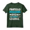 Fratello Maggiore 2024 Loading - Maglietta Annuncio Gravidanza per i Bambini - Idea Regalo Fresca per Natale o Compleanno