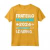 Fratello Maggiore 2024 Loading - Maglietta Annuncio Gravidanza per i Bambini - Idea Regalo Fresca per Natale o Compleanno