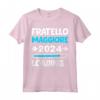 Fratello Maggiore 2024 Loading - Maglietta Annuncio Gravidanza per i Bambini - Idea Regalo Fresca per Natale o Compleanno