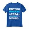 Fratello Maggiore 2024 Loading - Maglietta Annuncio Gravidanza per i Bambini - Idea Regalo Fresca per Natale o Compleanno