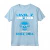 Livello 7 Sbloccato Gamer 7 Anni - Maglietta Compleanno 2016 Regalo per Bambino o Bambina