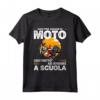 Maglia Divertente Motociclista - Nato Per Andare In Moto - Idea Regalo per Uomo, Padre o Figlio - Frase Ironica per gli Amanti delle Moto