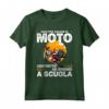 Maglia Divertente Motociclista - Nato Per Andare In Moto - Idea Regalo per Uomo, Padre o Figlio - Frase Ironica per gli Amanti delle Moto