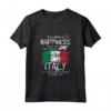 Divertente Italia Italia Italia T-Shirt - Vintage Bandiera Italiana Maglietta - Regalo per Compleanno o Natale