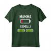 Mamma Batteria Gemelli - Maglietta per Future Mamme Gemelle in Attesa di Gemelli - Ideale per Regali o per Te stessa
