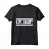 Love Charity - Disegni Filantropi Retrò Maglietta - Ideale per Regali Beneficenza - Adatto per Compleanni e Natale