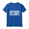 Love Charity - Disegni Filantropi Retrò Maglietta - Ideale per Regali Beneficenza - Adatto per Compleanni e Natale