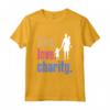 Live Love Charity - Maglietta Filantropo Retrò Felpa per Donatori di Beneficenza - Ideale per Compleanni, Natale e Anniversari