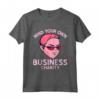 Mind Your Own Business - Charity Divertente Filantropo Regalo Maglietta - Ideale per Compleanni, Natale e Altri Eventi Speciali